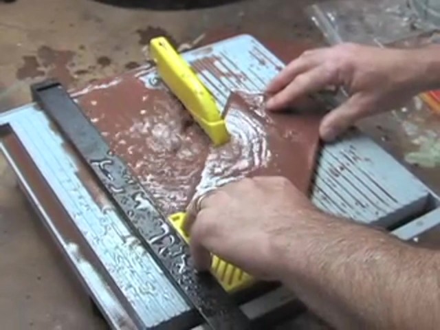 Yukon Tool&reg; 4 1/2&quot; Tile Saw - image 5 from the video